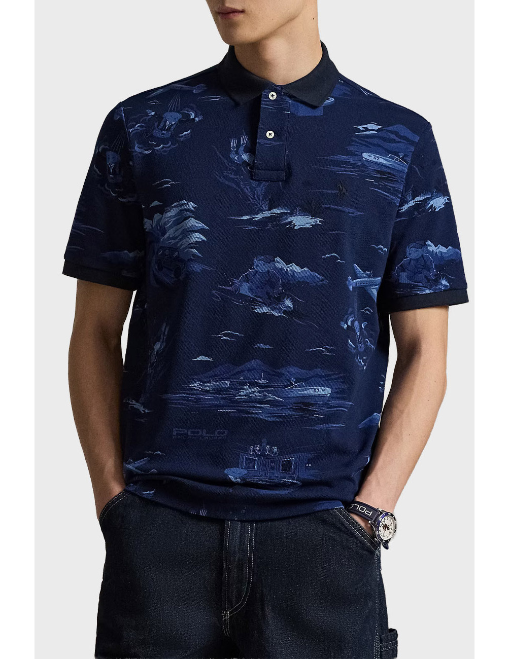 Поло, Синий
Поло, Синий