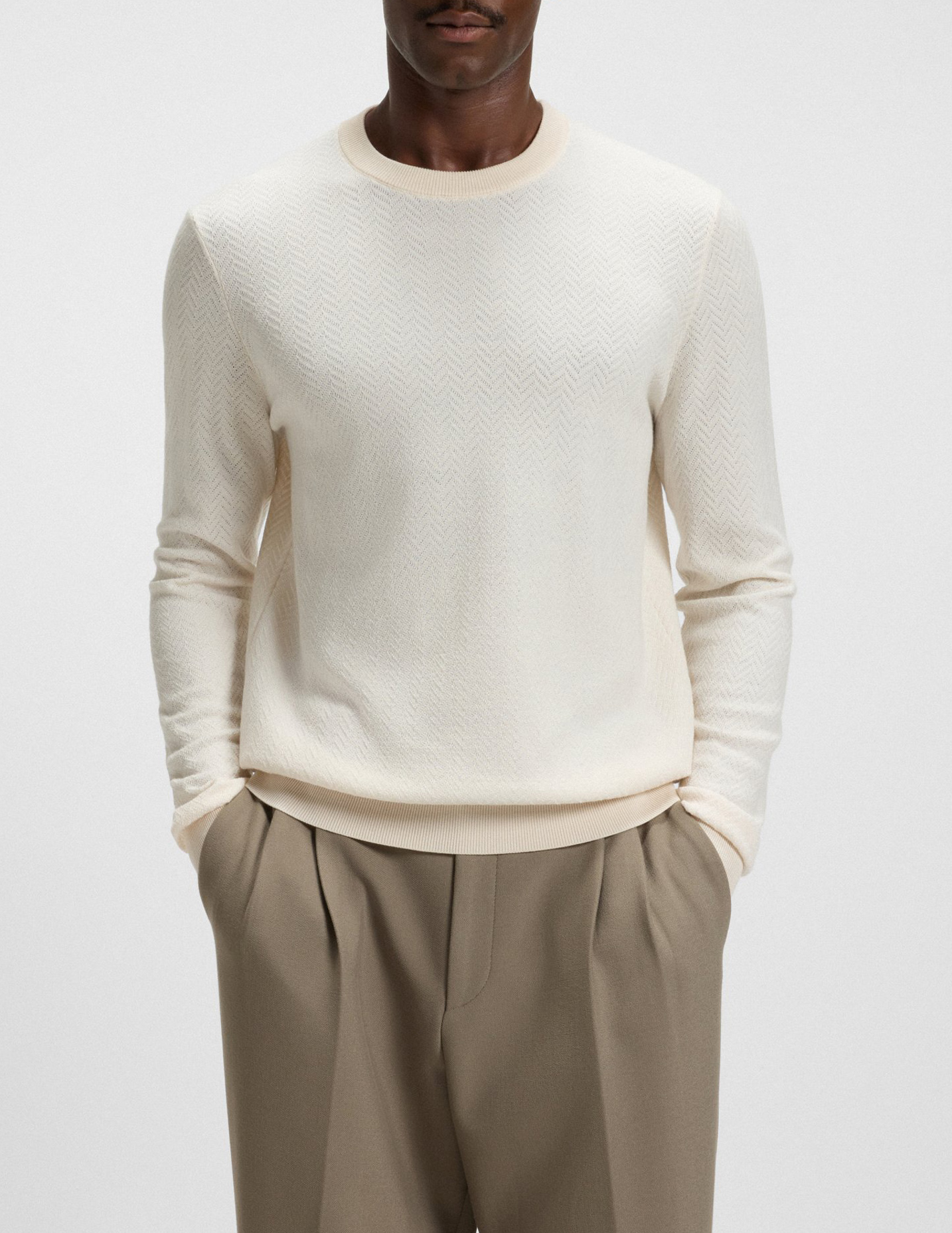 Свитер, Бежевый;молочный
Свитер, Бежевый;молочный