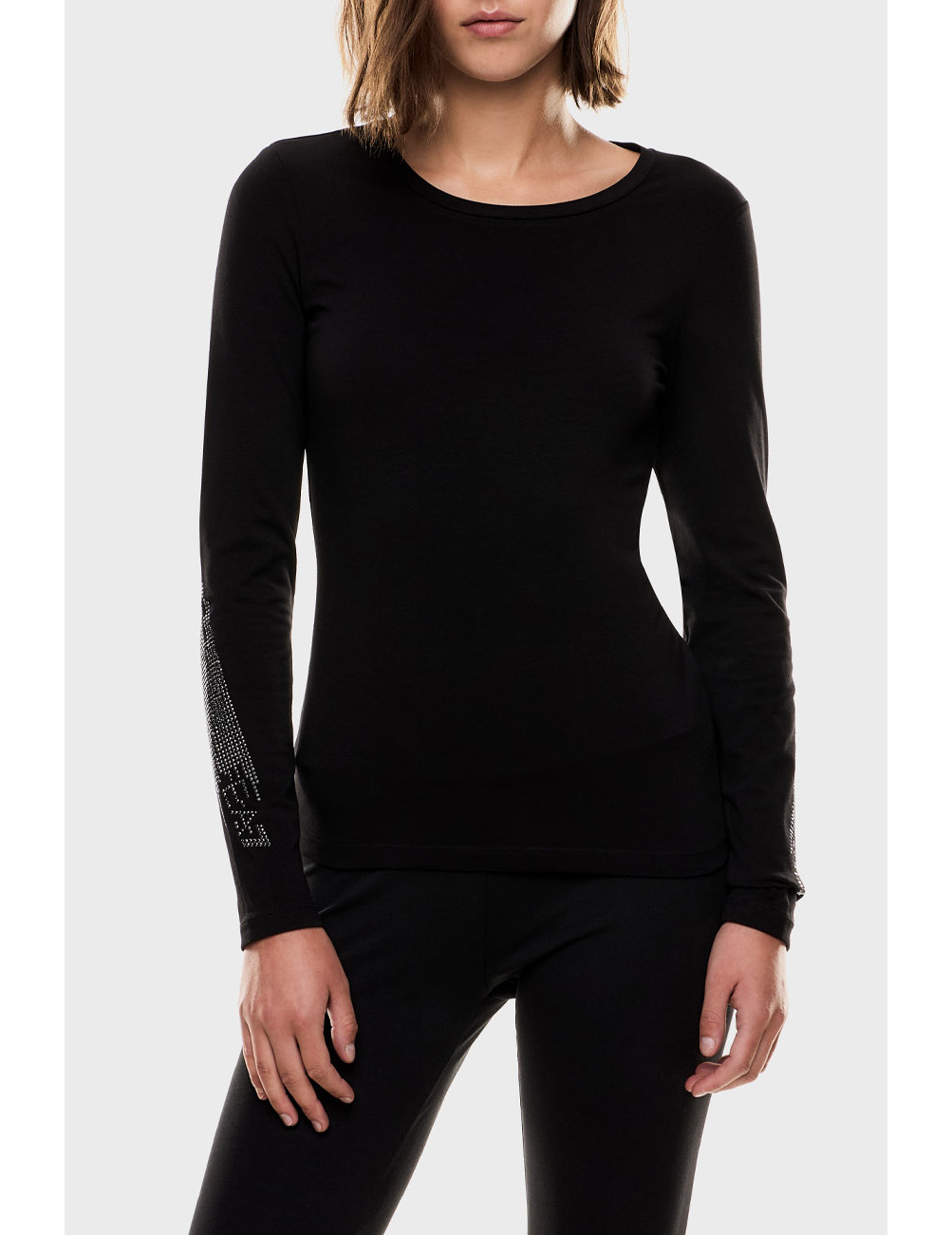 Лонгслив, Черный 
Лонгслив, Черный