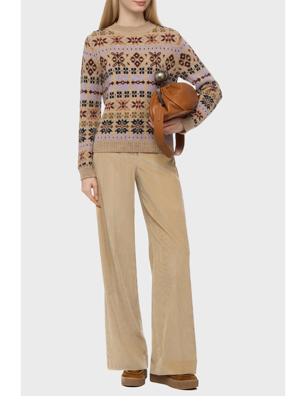 Брюки, Бежевый
Брюки, Бежевый