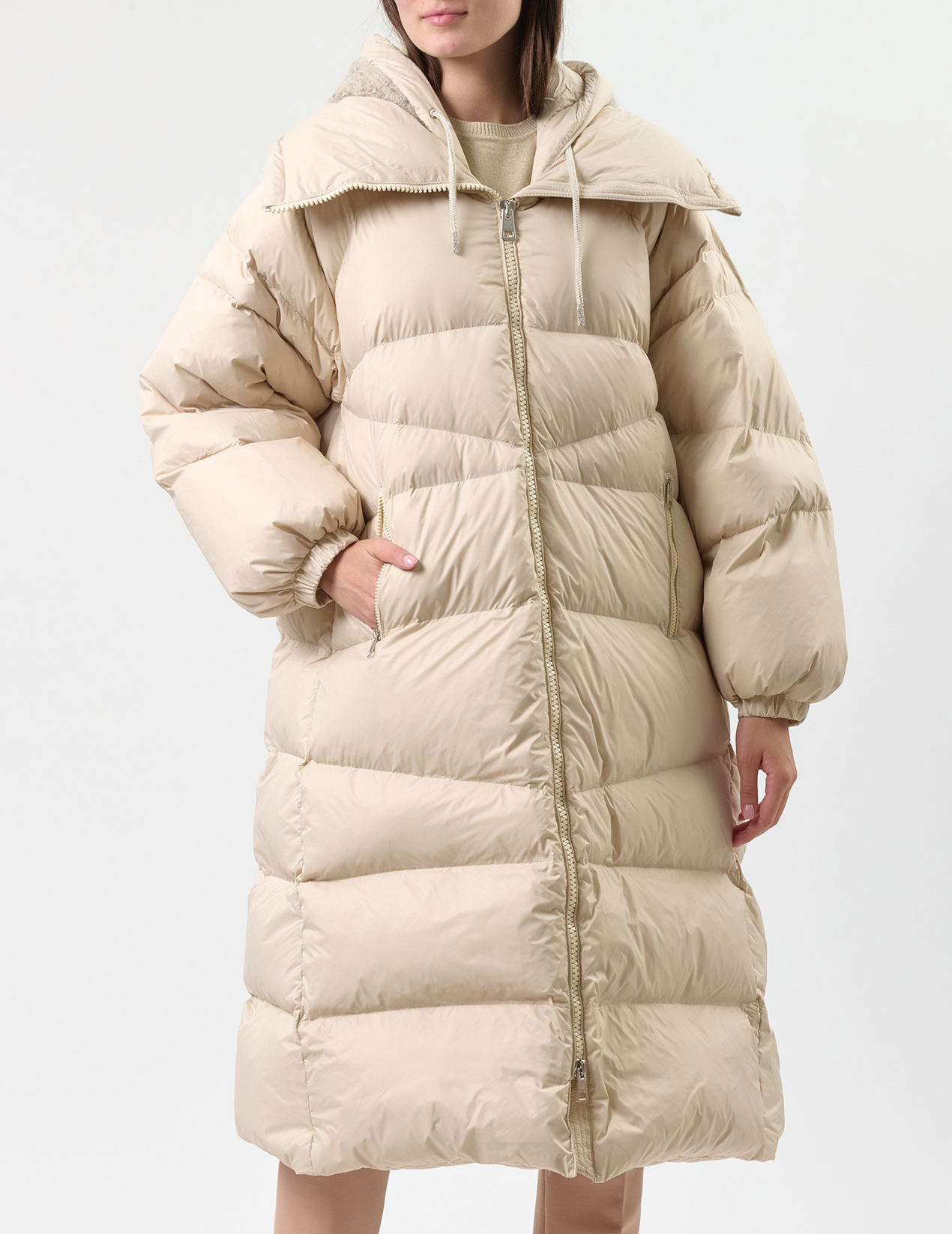 Пуховик, Бежевый
Пуховик, Бежевый