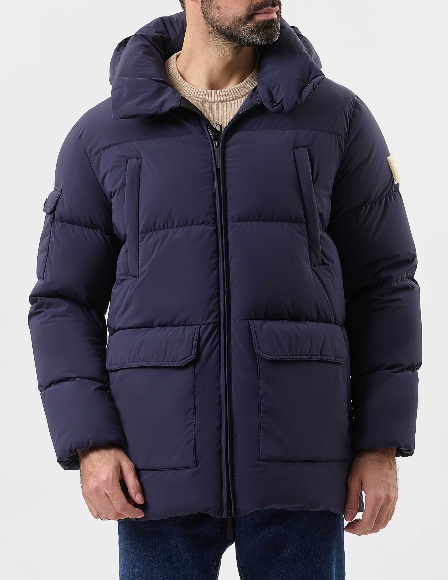 Пуховик, Синий
Пуховик, Синий