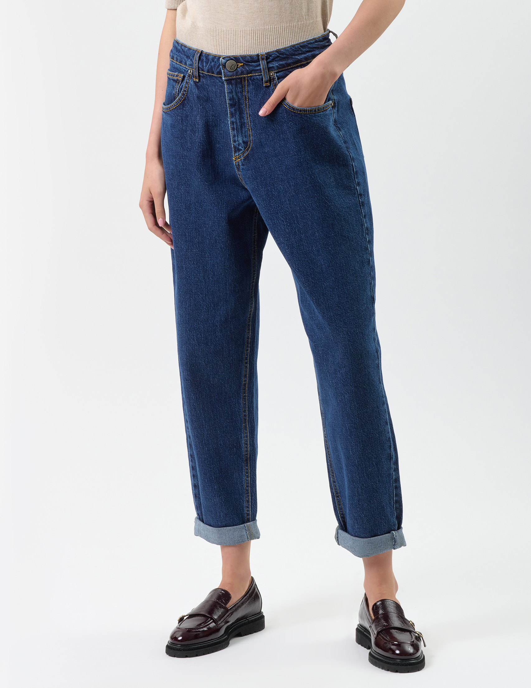 Джинсы, Синий 
Джинсы, Синий