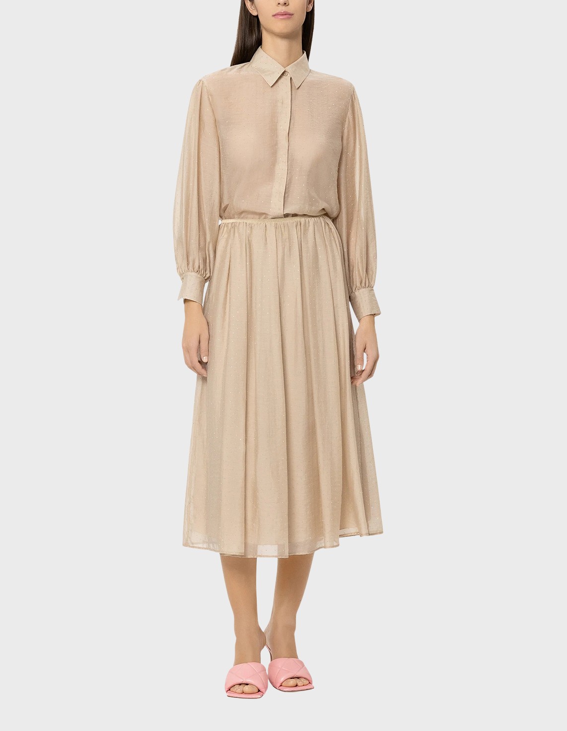 Рубашка, Бежевый
Рубашка, Бежевый