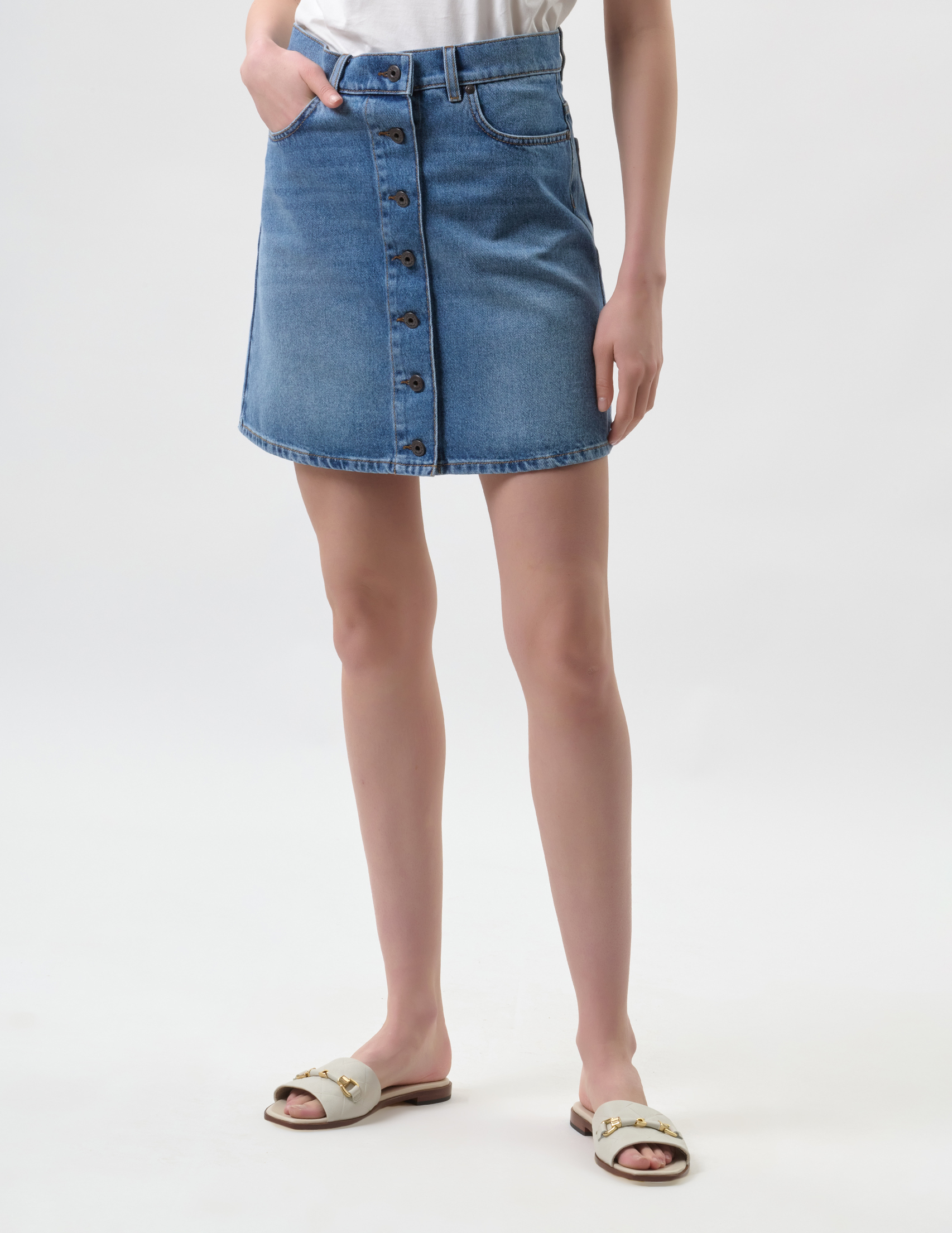 Юбка, Голубой
Юбка, Голубой