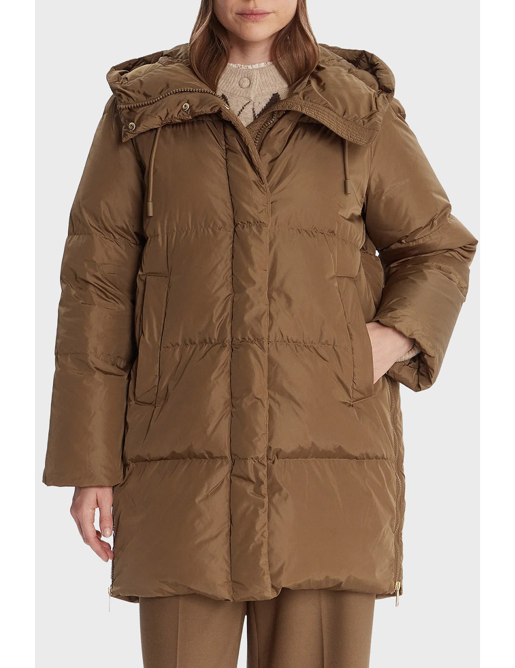 Пуховик, Коричневый
Пуховик, Коричневый