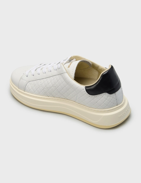 мужские белые Кеды Woolrich WFM261-012-C10-A0_white - фото-2