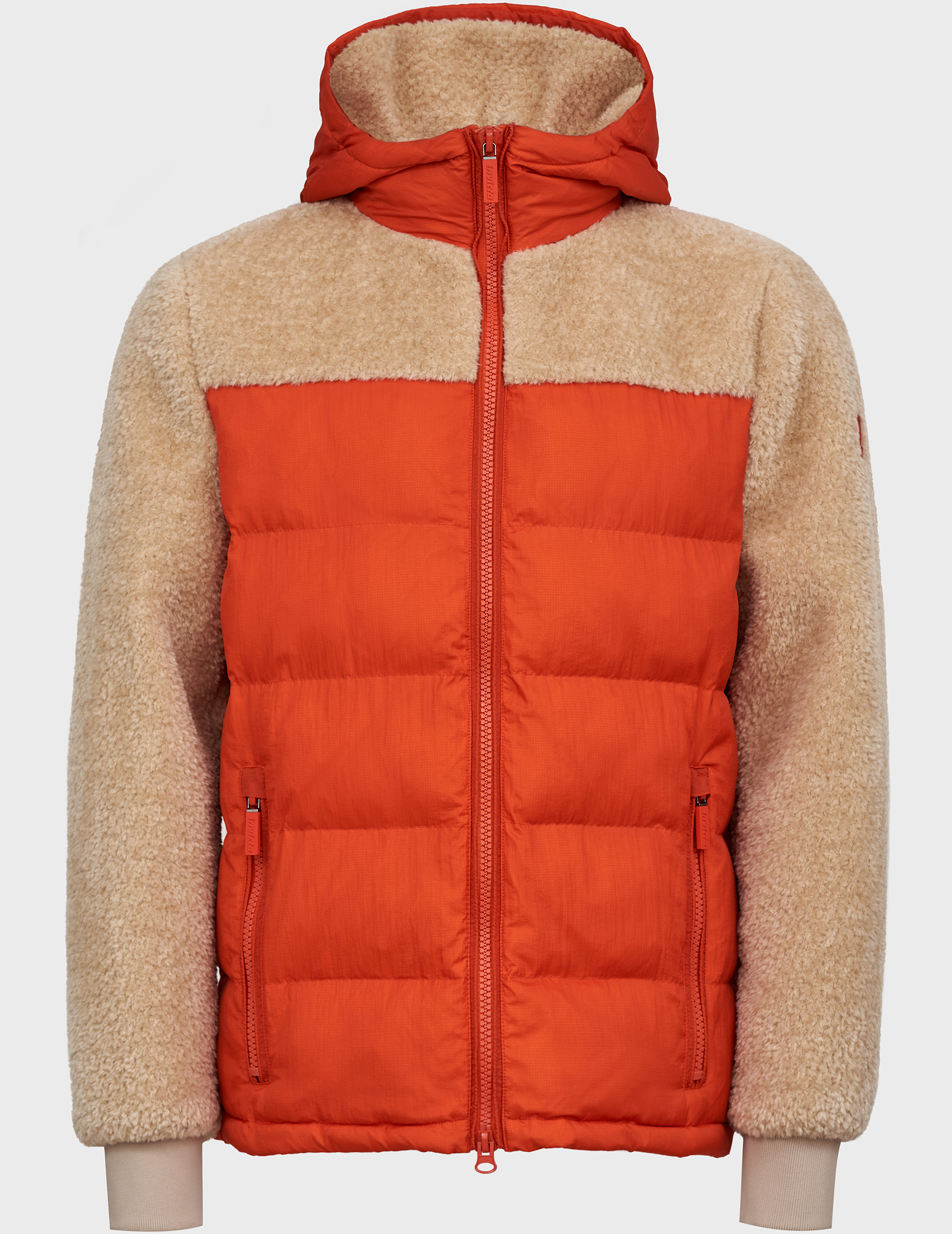 

Куртка, Бежевый;оранжевый