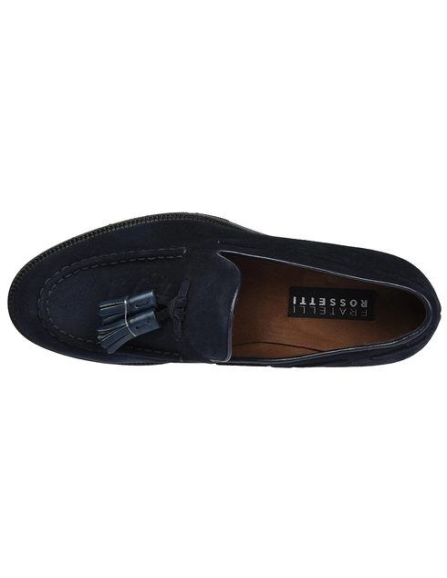 синие мужские Лоферы Fratelli Rossetti S12613_blue 13580 грн