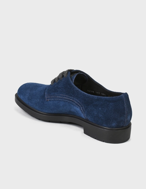 женские синие Дерби Fratelli Rossetti S76198-41806-blue - фото-2
