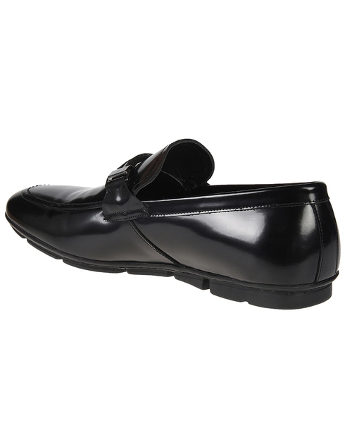 мужские черные Мокасины Roberto Serpentini RSHO24240_black - фото-2