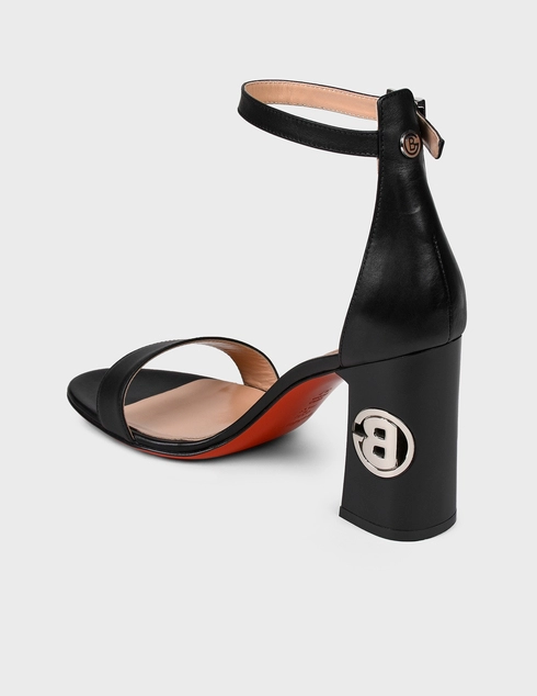 женские черные Босоножки Baldinini 55403-black - фото-2