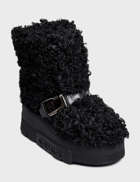 черные Полусапоги Casadei 165_black