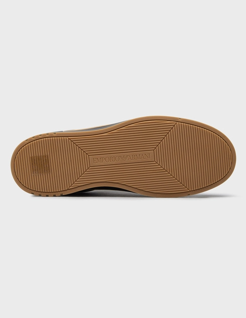 черные Кеды Emporio Armani AGR-081-001_black размер - 40; 42; 43; 44; 41; 45; 41.5; 42.5