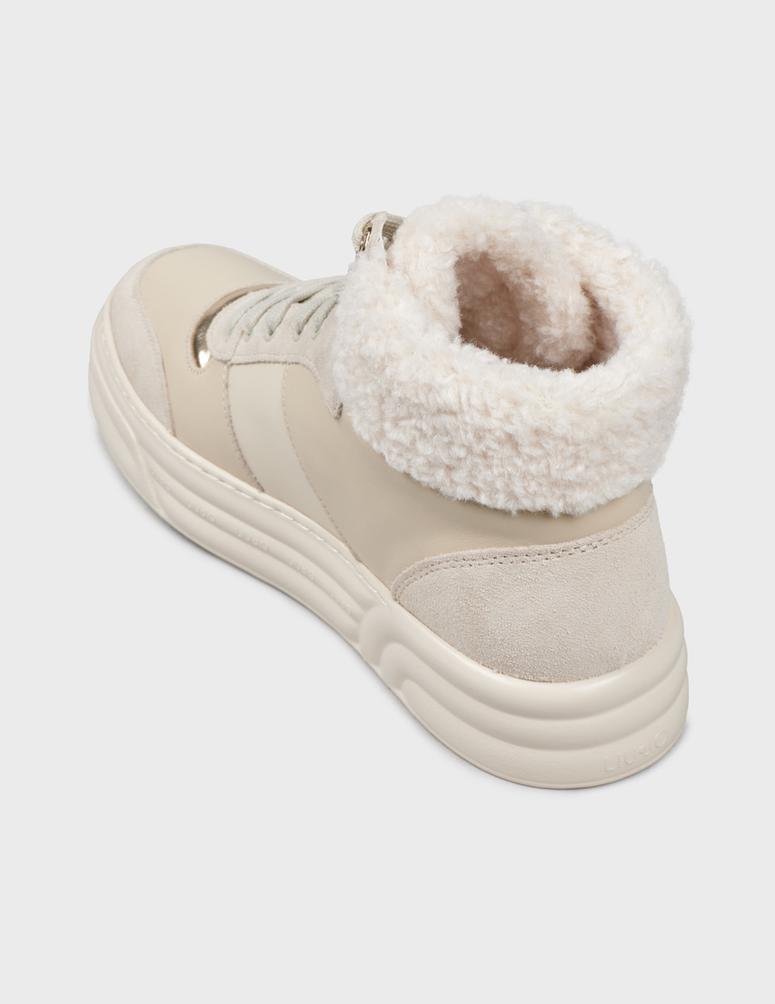 бежевые женские Кеды Liu Jo 4033_beige 8487 грн