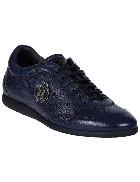 синие Кроссовки Roberto Cavalli 8359A