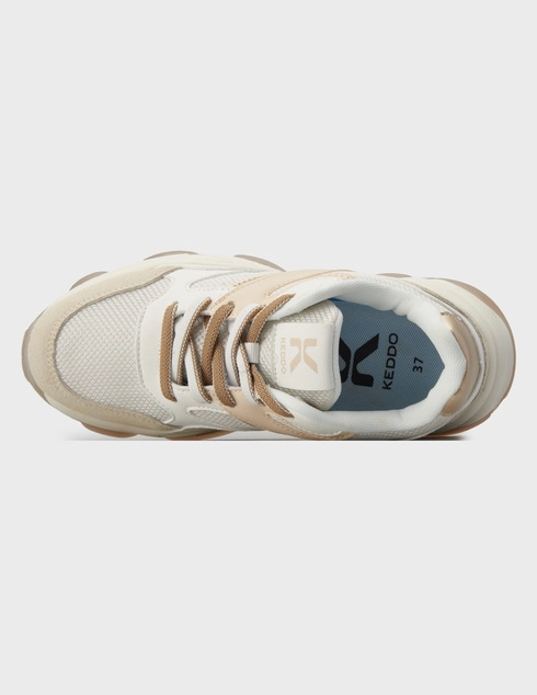 бежевые женские Кроссовки Keddo 457035-02-02E-beige 4557 грн