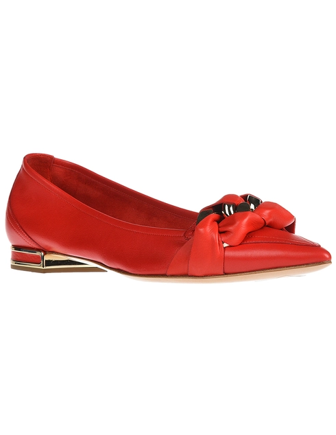 красные Балетки Casadei 1A091K0101Y266736