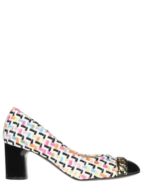 женские многоцветные Туфли Casadei 551_multiB - фото-2
