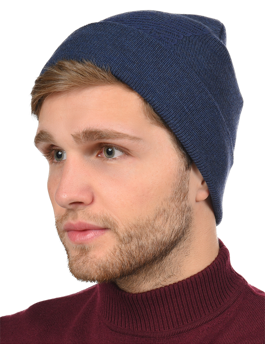 Мужская шапка EMPORIO ARMANI 7818-blu_blue