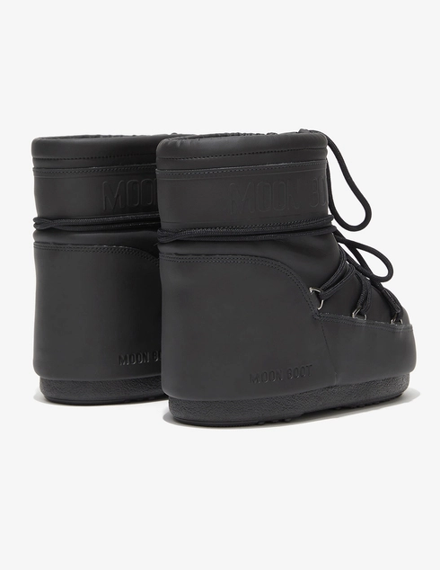 черные женские Полусапоги Moon Boot ws336_black 15561 грн