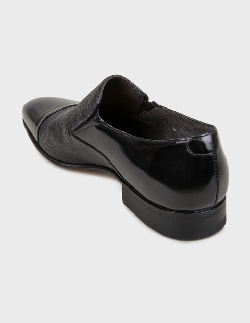 мужские черные Туфли Moreschi 711-black - фото-2