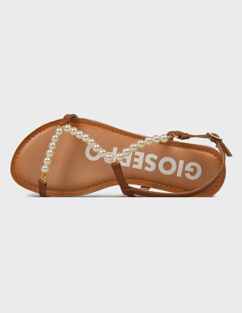 коричневые женские Сандалии Gioseppo 65973-P-cuero-brown 3040 грн
