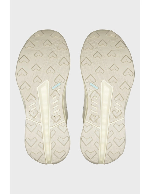 женские молочные текстильные Кроссовки On ON_31 - фото-5