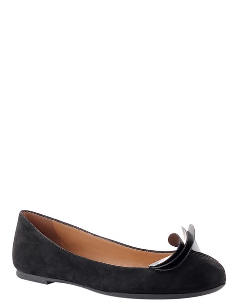 черные Балетки Miu Miu X3D006