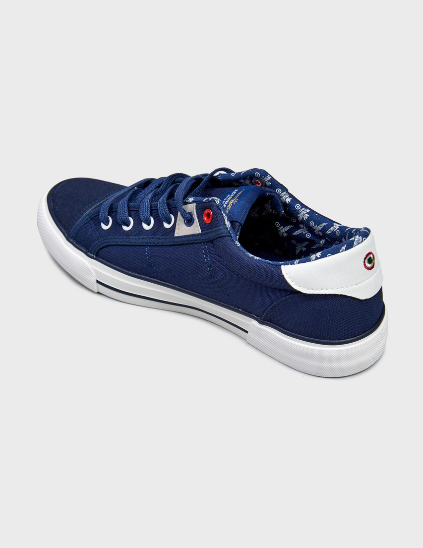 мужские синие Кеды Aeronautica Militare 241SC279CT3336-08327 - фото-2