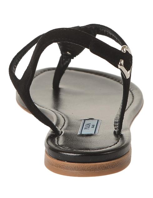 женские черные Сандалии Prada 1Y502GF0002 - фото-2
