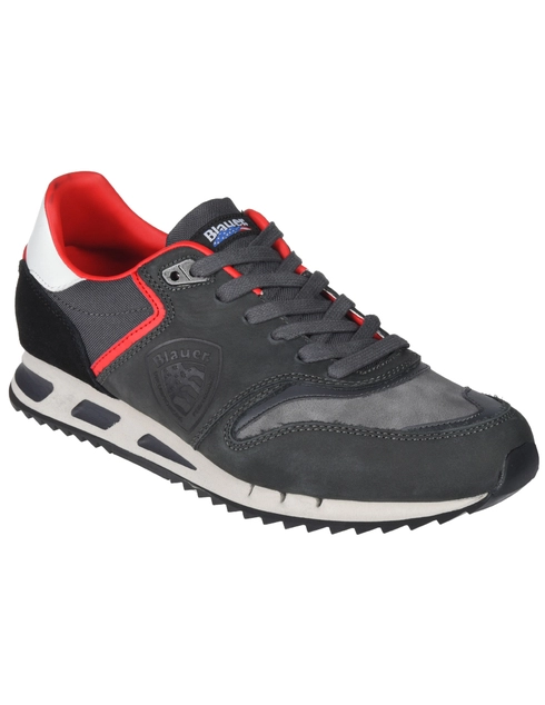 серые Кроссовки Blauer 06_gray