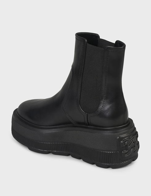 женские черные Ботинки Casadei 310-070-black - фото-2