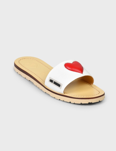 белые Шлепанцы Love Moschino AGR-28091-white