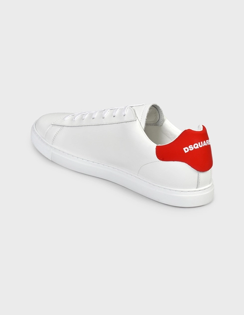 мужские белые Кеды Dsquared2 0005-white - фото-2