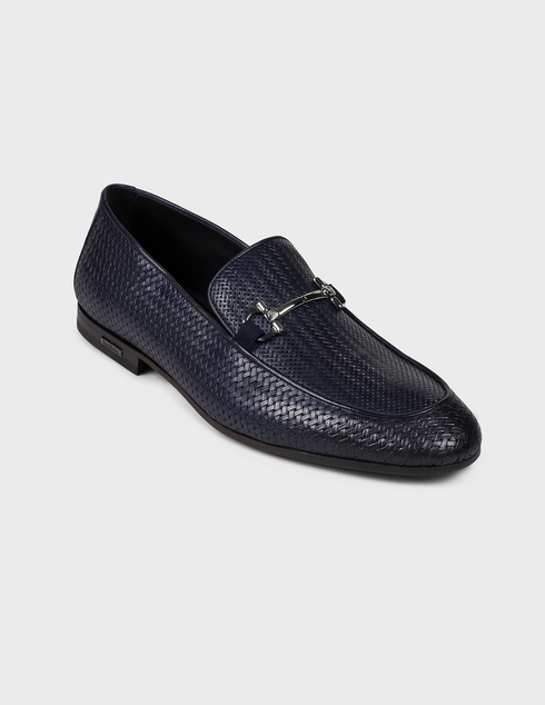 синие Лоферы Baldinini 97067-blue