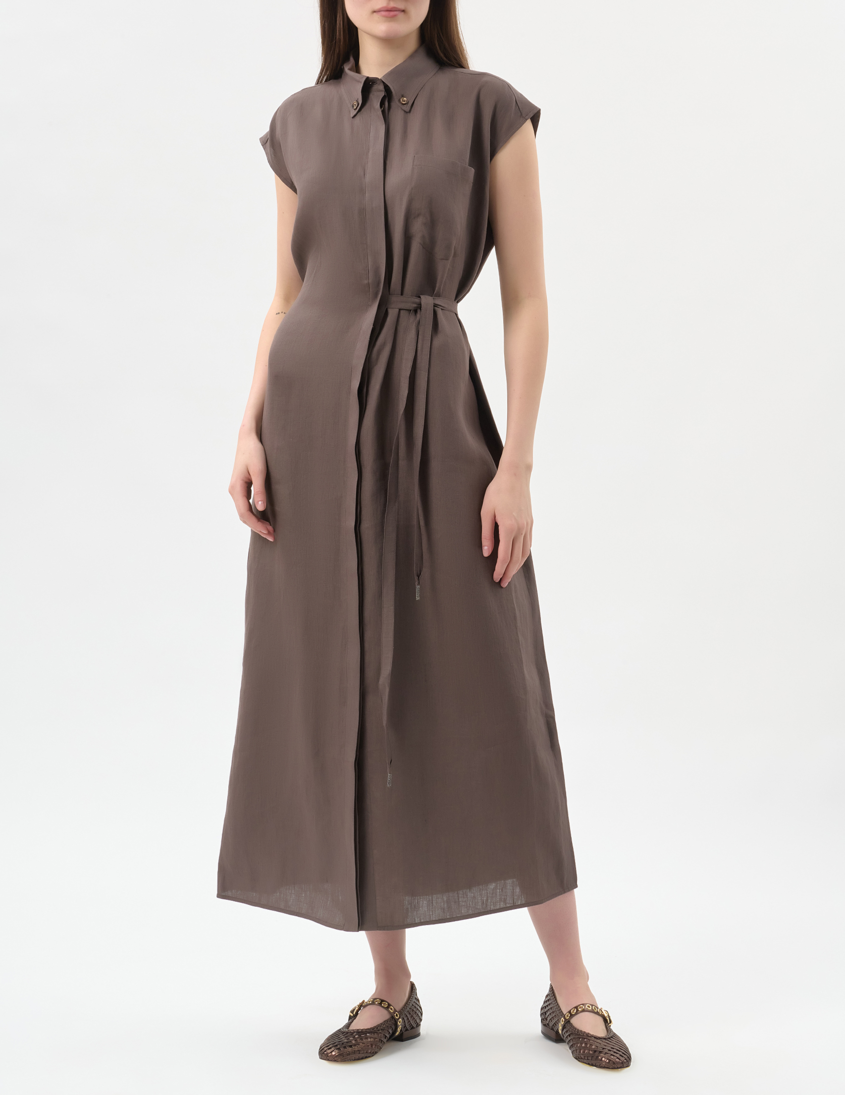 

Платье, Коричневый