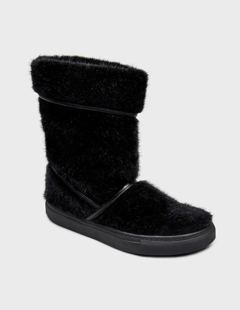 черные Полусапоги Joshua Sanders JS-10076-Black-Fur_black