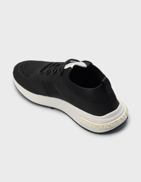 мужские черные Кроссовки Armani Exchange XM002624AF18834-UC001 - фото-2