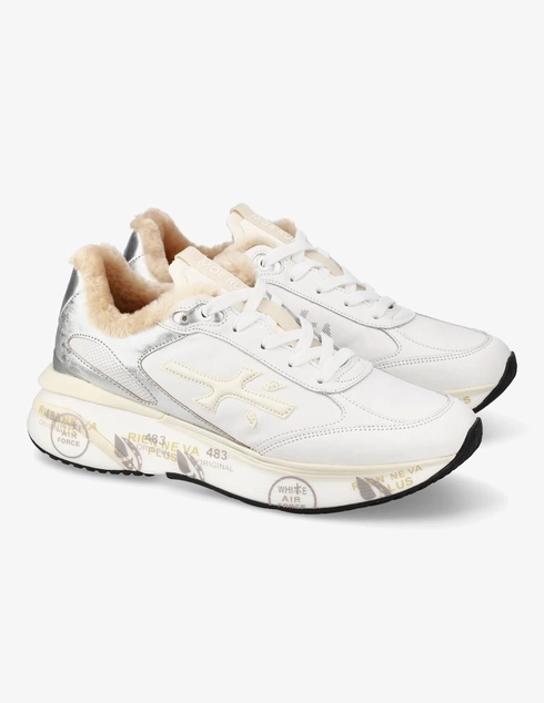 женские белые Кроссовки Premiata MOERUND_7798M - фото-2