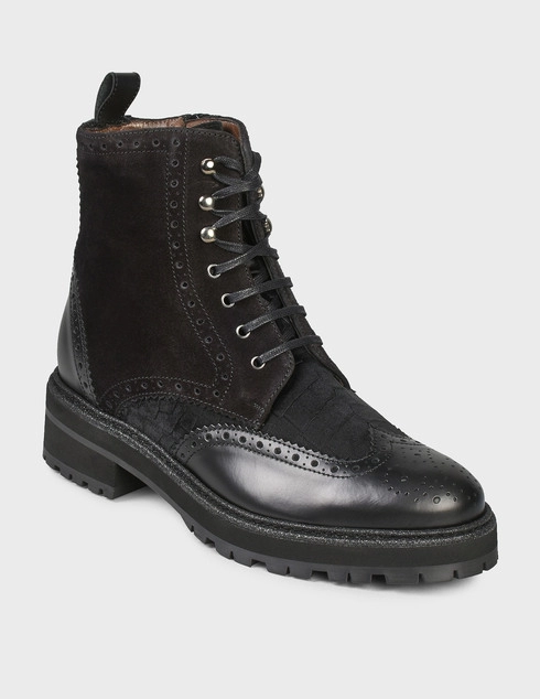 черные Ботинки Pertini 197-black