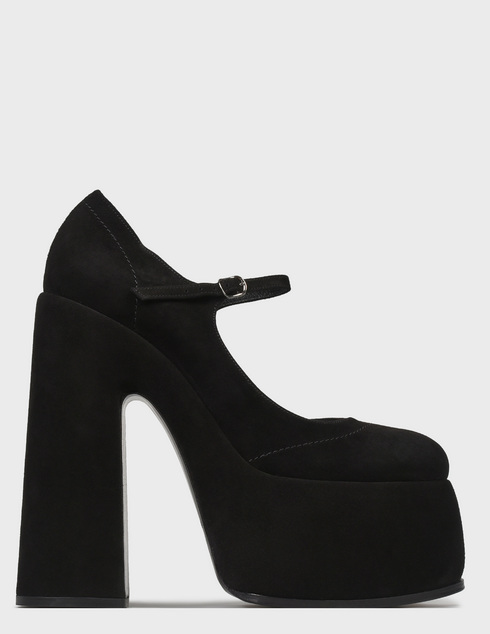 женские черные Туфли Casadei S1F813T160GCAMOS9000-black - фото-6
