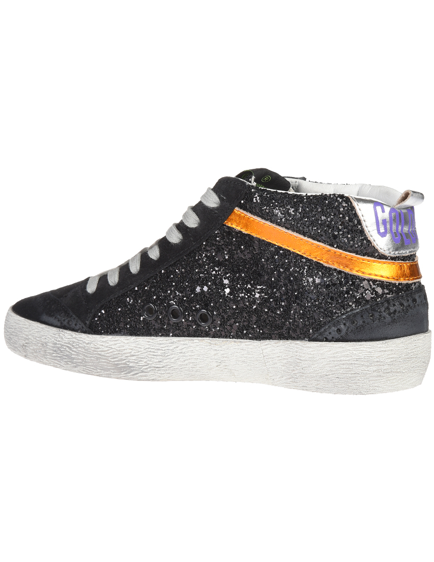 женские черные Кеды Golden Goose Deluxe Brand G33WS-634-N3_black - фото-2