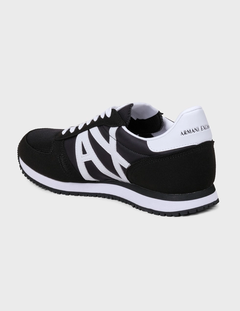 мужские черные Кроссовки Armani Exchange ХUХ-017-XV028-K489-black - фото-2