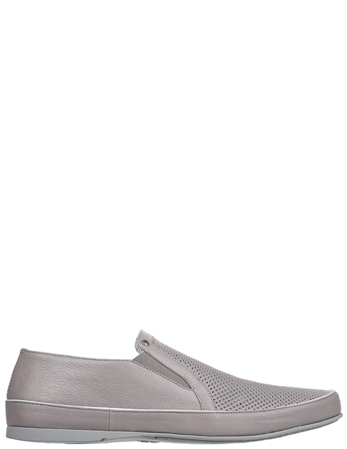 мужские серые кожаные Туфли Aldo Brue 812_gray - фото-5