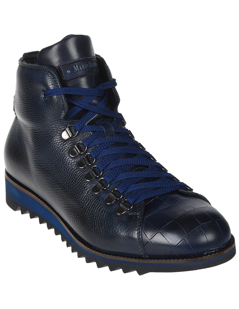 синие Ботинки Mario Bruni 22603_blue