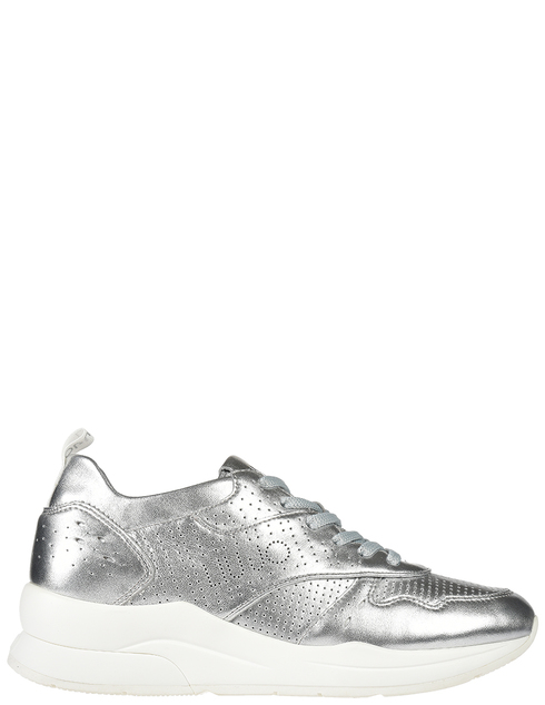 женские серебряные кожаные Кроссовки Liu Jo 19009-silver - фото-5