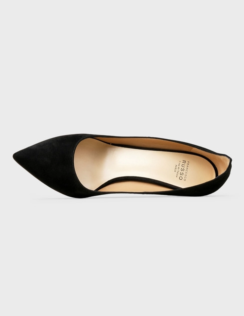 женские черные Туфли Francesco Russo FR-AW19-RIP418-201-black - фото-2