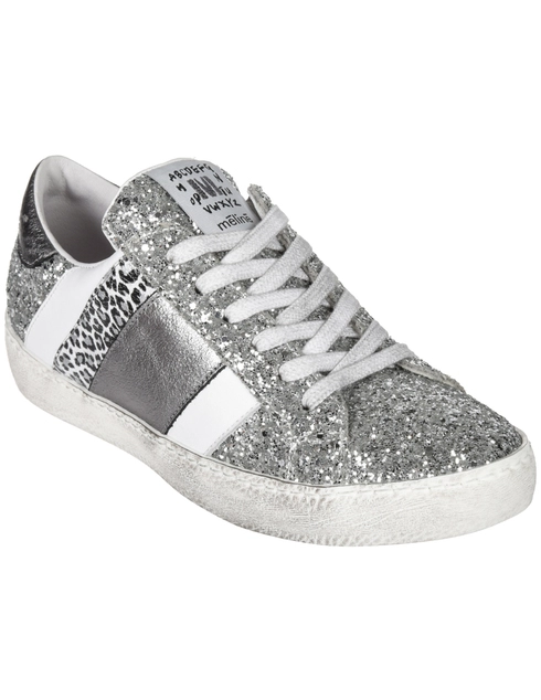 серебряные Кеды Meline KUC-1310-BIANCO_silver