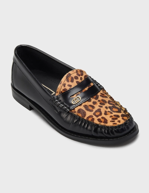 черные Лоферы Liu Jo MOCI01LEO_black